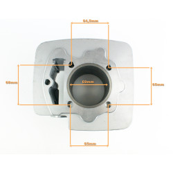 OUTLET CYLINDER KPL. ATV 250 (69MM) - POWIETRZE BASHAN - OUTLET